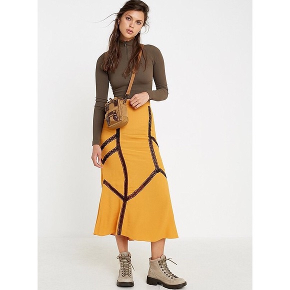 Urban Outfitters Dresses & Skirts - UO Amber Lace Inset Slip Skirt /mi